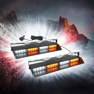 ไฟฉุกเฉิน AmberLED สีน้ำเงินแบบแท่ง  DC12-24V ติดตั้งบนกระจกหน้ารถ/แผงหน้าปัด  ไฟเตือนความปลอดภัย  สำหรับติดตั้งเพิ่มเติม/อัพเกรด - Product Image 3