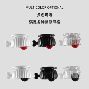 Universal Furniture Casters With Ball Bearings Quiet Operation Self Locking Brakes For Storage Furniture Grip Ring Stem - Product Image 5