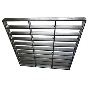 Heavy Duty Metal Grid Galvanized Steel Grating Platform Grating Used To Industry And Workshops Grating System