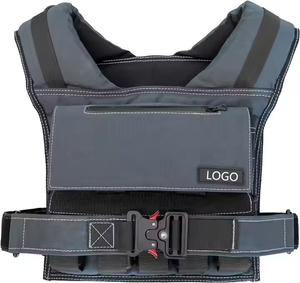 2025 Hot Sale <strong>Weight</strong> Vest <strong>Plate</strong> Wholesale Custom Adjustable Fitness Weighted Vest for Men Training 8kg 10kg 12kg 16kg 20kg 30kg - Product Image 3