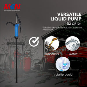 <span class=keywords><strong>Pompe</strong></span> <span class=keywords><strong>manuelle</strong></span> polyvalente MSN avec débit de 0,38 L/cyclindre pour fluides volatils - Entrée de 26,5 mm, aspiration de 1 m, tige en PP et acier pour produits chimiques - Product Image 4