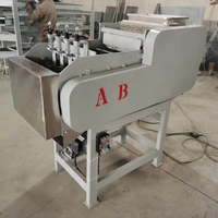 Modèle 60, 6 lames, 150 kg/h, machine à décortiquer les noix de cajou crues automatique commerciale, machine à décortiquer les noix de cajou