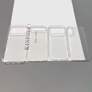 Trong kho nhà máy mềm <span class=keywords><strong>TPU</strong></span> rõ ràng chống vàng linh hoạt chống rơi chống sốc điện thoại di động trường hợp bìa cho <span class=keywords><strong>Iphone</strong></span> 17 Air Pro Max - Product Image 1