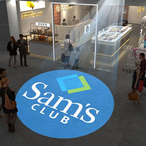 Logo Projecteur Gratuit Personnalisé Publicité Lumières 100W150W Led Gobo Lumière Signe D'affaires Mur Projection Lampe Extérieure Étanche IP67 - Product Image 1