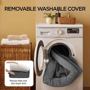 Coussin de voyage pour <span class=keywords><strong>chien</strong></span> en flanelle grise personnalisé en usine, lit de canapé rectangulaire pour animaux de compagnie, petit et moyen, <span class=keywords><strong>tapis</strong></span> de couchage pour <span class=keywords><strong>chien</strong></span> pour le camping en plein air - Product Image 5