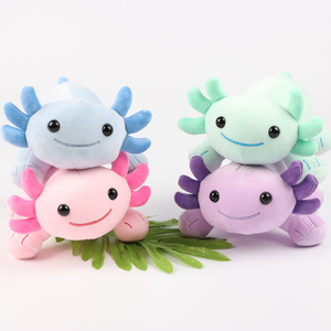 Peluche Axolotl, jouet en peluche Axolotl, coussin en forme d'Axolotl, poupée Axolotl mignonne et douce, cadeau d'anniversaire, décoration pour la maison - Product Image 4