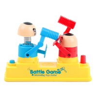 HW Mini bébé jouets enfants poupée Double bataille jeu parent-enfant interactif marteau jeu de cachette éducation précoce aléatoire drôle jouet