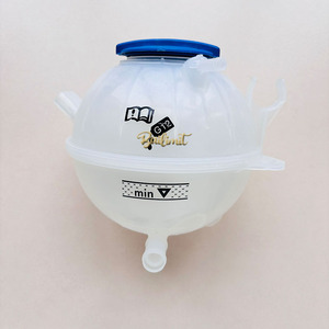 Réservoir de liquide de refroidissement de remplacement avec bouchon 1K0121407A 1K0121407 603-253 603253 pour VW pour <span class=keywords><strong>Golf</strong></span> pour Tiguan pour Passat pour Audi - Product Image 1