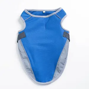 Summer Dog Cooling Vest Cooling Coat Outdoor Sunscreen Jacket Clothes Refreshing Cool Clothes Sport Customized Logo Polyester