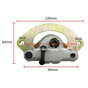Pièces de moto compatibles avec Polaris Sportsman 550 850 XP 2009, étrier de frein inférieur, étrier de frein pour moto tout-terrain - Product Image 2