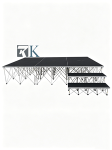 <b>Stage</b> <b>Platform</b> system <b>Stage</b> Aluminum <b>Stage</b> Aluminum Support Mobile <b>Stage</b> for Wedding Performance Exhibition Music Events - Product Image 2