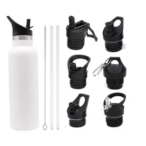 RTS nóng bán nhỏ Miệng lật nắp chai nước lật nắp chân không Bình Thermo Flask rơm Nắp