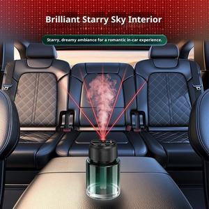 Diffusore di Aromi per Auto in Vetro Liquido Moderno da 160ml con Alimentazione USB, Spray Fragrante a Lunga Durata - Product Image 3