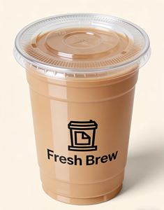 Vaso de Plástico Transparente para Bebidas, Té de Burbujas, Café, con Tapa, Personalizado con Logotipo, Desechable, al por Mayor, 8, 12, 16, 32 oz - Product Image 4