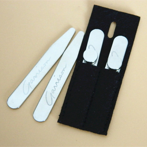 Personalized Stainless Steel <strong>Collar</strong> Holder for Formal Shirts Custom Engraved Name Logo <strong>Collar</strong> <strong>Stays</strong> - Product Image 5