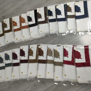 Shemagh etnik eşarplar ve şallar Omani satış Yemeni siyah Shemagh arap eşarp erkekler müslüman Islam 50x50inch - Product Image 6