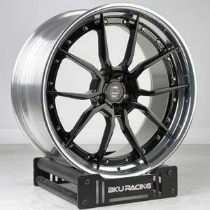 Jantes forgées en 3 parties Bku 5x120.65 pour <span class=keywords><strong>Chevrolet</strong></span> <span class=keywords><strong>Corvette</strong></span> C5 C6 <span class=keywords><strong>C7</strong></span> C8 E-Ray Z06 ZR1 18 19 20 21 pouces, jantes en alliage polies - Product Image 5