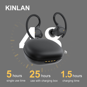 سماعات رأس جديدة من نوع Tws صوت هاي فاي وتقنية البلوتوث 5.3 سماعات رياضية سماعات أذن وسماعات أذن سماعات أذن لاسلكية حقيقية - Product Image 2