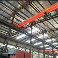 Grue à poutre simple électrique antidéflagrante 2t-20t, grue de pont mobile IP55, fournie directement par l'usine