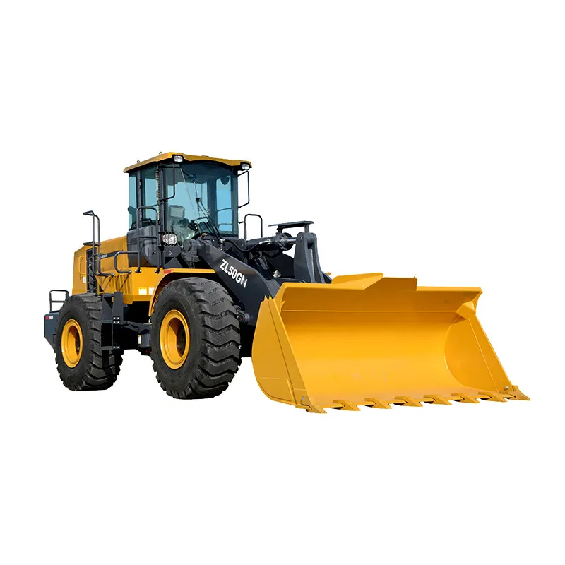 5 ton wheel loader merek top Tiongkok stok ZL50GN loader tersedia