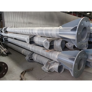 Poste de Alumbrado Público de Acero al Carbono Galvanizado OEM/ODM, Altura Personalizada de 3m-15m para Carreteras, Autopistas, Parques y Jardines, con Soporte de Dibujo <span class=keywords><strong>CAD</strong></span> - Product Image 1