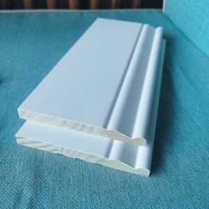 Revestimiento a base de agua de alta calidad Rodapié de madera <span class=keywords><strong>lacado</strong></span> <span class=keywords><strong>blanco</strong></span> para decoración de interiores - Product Image 2