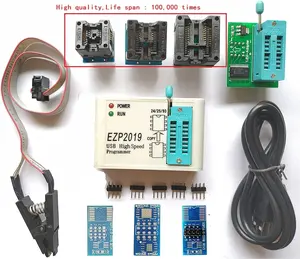 EZP2019 yüksek hızlı USB SPI çip programcı IC Eprom programcı soket desteği 24 25 93 EEPROM flaş Bios cihaz tamir