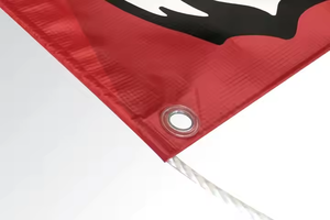 Bandiere e Striscioni Promozionali in Vinile Gasser con Stampa Digitale e Aste in Alluminio per Eventi e Promozioni Salsa - Product Image 4