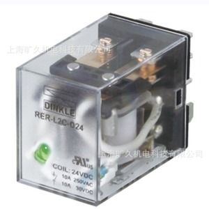 Machiyo 24VDC RER-L4C-D24อุตสาหกรรม10A สัมผัสพลังงานสูงขนาดเล็กสำหรับโหลดมอเตอร์ - Product Image 2