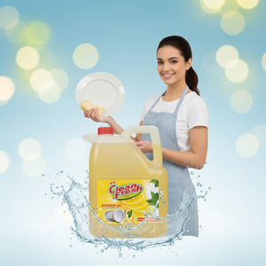 Gel Lavavajillas Ultimate con Aroma a Limón, Potencia Profesional, Elimina Grasa y Aceite, Deja los Platos Brillantes - Product Image 1