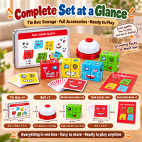 Jeu de puzzle Montessori pour enfants, développement éducatif, nouveauté, cube magique en bois changeant de visage