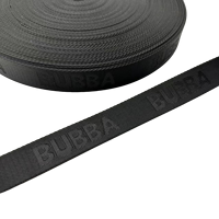 Sangle de ruban en polyester polypropylène jacquard nylon HT personnalisé de 2 pouces/1 pouce/1.5 pouces Logo personnalisé Sac Chaussures DIY