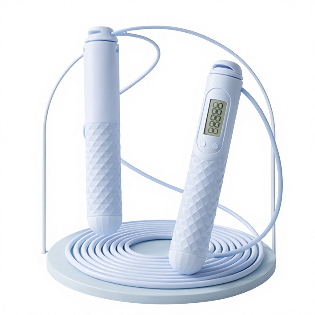 Corde longue bleue