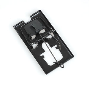 <span class=keywords><strong>Venta</strong></span> caliente Trampas para ratones de metal negro Ratones Killer Rat MouseTrap Seguridad Hierro Acero Trampa para ratas - Product Image 3