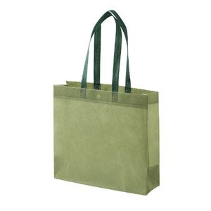 Bolsas de Compra Ecológicas de Tela No Tejida, 7 Colores (Rosa/Azul/Gris/Rosa/Amarillo/Marrón), Logotipo Personalizado - Gruesas y Reutilizables - Product Image 6