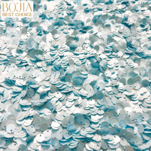 Ткань BOJIA: африканское кружево, вышитое бисером, сетчатое, для свадебных и праздничных нарядов, средней плотности, в наличии, полиэстер, с пайетками - Product Image 1