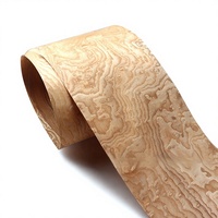 Placage de bois massif naturel en cyprès, épaisseur 0,4 mm, de Huzhou, pour la rénovation et la décoration, avec texture naturelle