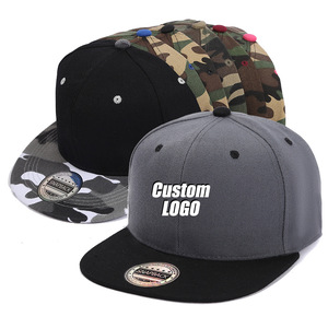 Hoge Kwaliteit Gorras Mannen Vrouwen Effen Op Maat Bedrukt Hiphop Geborduurd Logo Snapback Papa Hoed Basketbal Pet