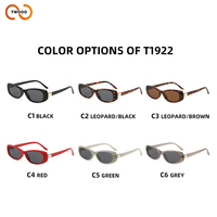 Lunettes de soleil œil de chat TWOOO T1922 personnalisées avec logo OEM ODM pour femmes, protection UV400, mode, conduite, extérieur, vente en gros directe d'usine, promotion exceptionnelle