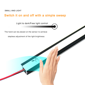 Dc12v 3A 3000K Led hồ sơ dải ánh sáng ir cảm biến chuyển động bulid-in PCB board IR tay quét cảm biến chuyển đổi mô-đun cho tủ - Product Image 3