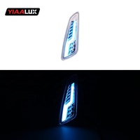Éclairage bleu led niveau 10 clignotant de moto avant et arrière pour vespa sprint primavera 50 125 150