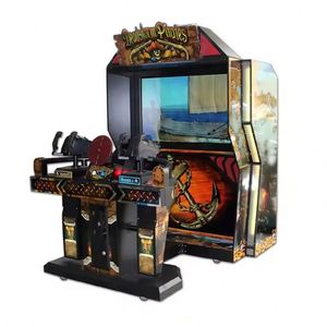 Simulateur de tir vidéo LCD 55'' à monnayeur pour intérieur, jeu d'arcade de tir Deadstorm Pirate, 2 joueurs, marque CREATFUN - Product Image 4
