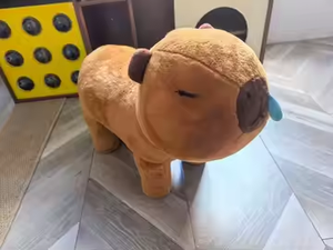 Tabouret avec poulie <span class=keywords><strong>sans</strong></span> <span class=keywords><strong>marque</strong></span> Tabouret capybara en peluche - Product Image 4