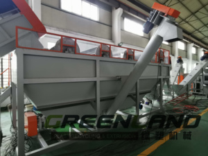 Greenlandplast HDPE nổi rửa xe tăng cho PP PE nhựa nổi Bể nhựa tái chế dòng nhựa rửa tái chế dòng - Product Image 4