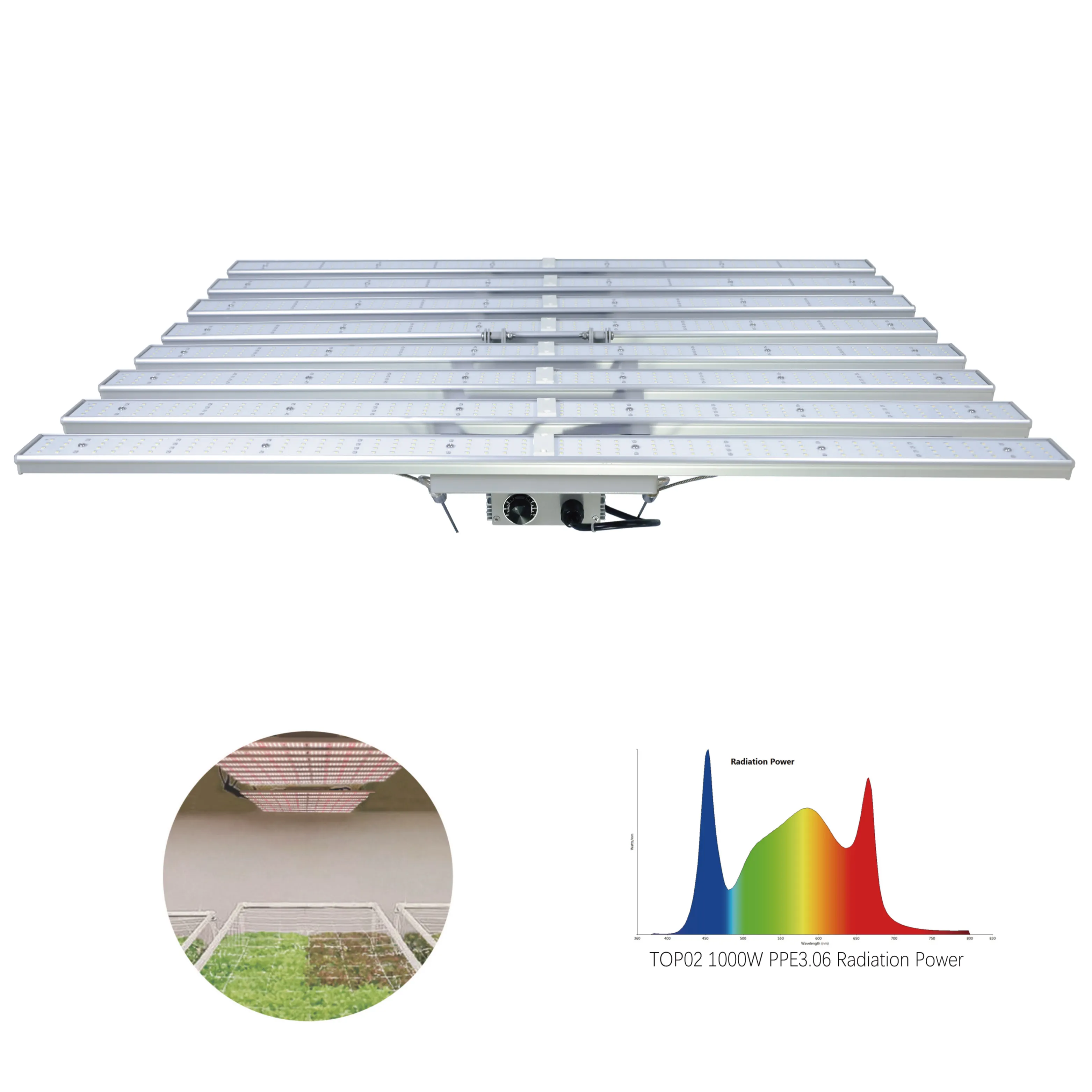 Dimmable Greenhouse Light 600w 650w 750w 800w 1000w Full Spectrum Led Grow Lamps Bar For Indoor Plant