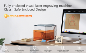 Mỹ miễn phí wainlux K10 máy khắc laser xách tay mini Laser Cutter Engraver công cụ cho gỗ, Da DIY Thủ công mỹ nghệ - Product Image 2