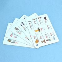 Jeu de cartes d'affirmations éducatives pour enfants imprimées sur mesure, jeu de mémoire pour usage familial, impression CMYK Pantone, contenu personnalisé