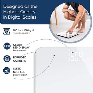 Thông Minh Điện Tử Cho Bluetooth Kỹ Thuật Số Cơ Thể Chất Béo Quy Mô Phòng Tắm 180Kg <span class=keywords><strong>Max</strong></span> Hộ Gia Đình Có Trọng Lượng Quy Mô Kim Liên Kết Pin - Product Image 5