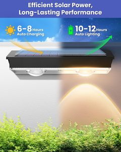 10 Pack Patent <strong>Solar</strong> Fence <strong>Lights</strong> IP65 Waterproof <strong>Solar</strong> LED <strong>Deck</strong> <strong>Lights</strong> <strong>for</strong> Backyard Patio Railing Pool Stair - Product Image 2