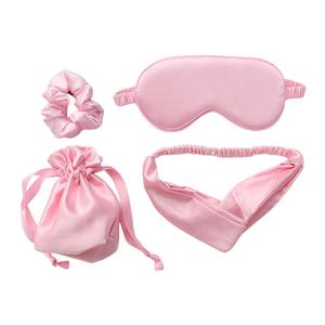 Set de diademas de seda al por mayor para dormir, para mujer y hombre, antifaces portátiles para siesta y viaje - Product Image 5